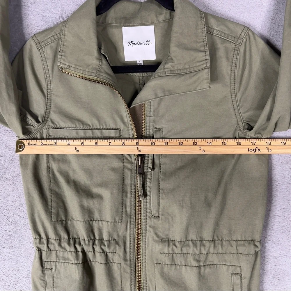 Madewell Fleet Jacket‎ Utility Military Women's Small Olive Green Army Grunge